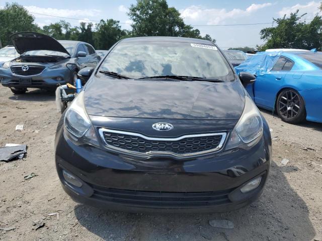 KNADN4A32D6149979 - 2013 KIA RIO EX BLACK photo 5