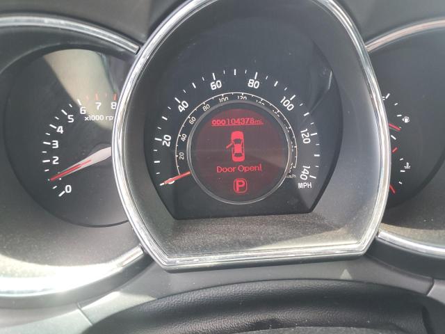 KNADN4A32D6149979 - 2013 KIA RIO EX BLACK photo 9