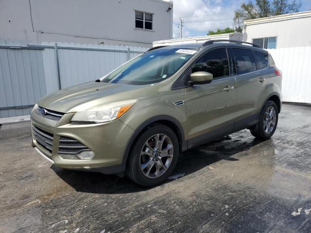 1FMCU0GXXEUB27970 - 2014 FORD ESCAPE SE GREEN photo 1