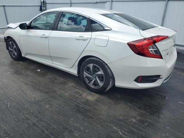 2HGFC2F63KH599890 - 2019 HONDA CIVIC LX WHITE photo 2