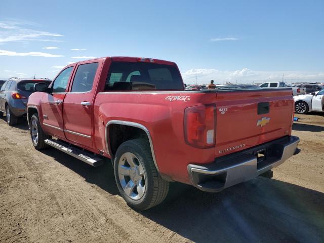 3GCUKSEJ7GG201974 - 2016 CHEVROLET SILVER1500 K1500 LTZ RED photo 2