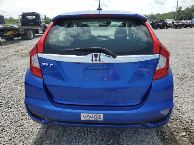 3HGGK5H87KM719957 - 2019 HONDA FIT EX BLUE photo 6