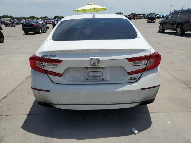 1HGCV2F94KA005698 - 2019 HONDA ACCORD TOURING WHITE photo 6