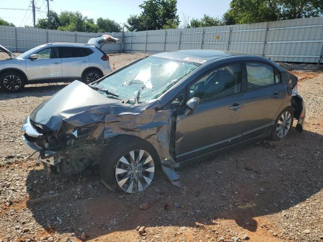 19XFA1F98AE026700 - 2010 HONDA CIVIC EXL GRAY photo 1