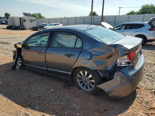19XFA1F98AE026700 - 2010 HONDA CIVIC EXL GRAY photo 2