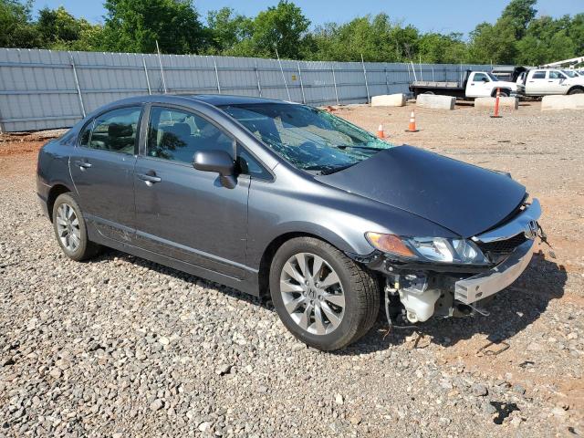 19XFA1F98AE026700 - 2010 HONDA CIVIC EXL GRAY photo 4