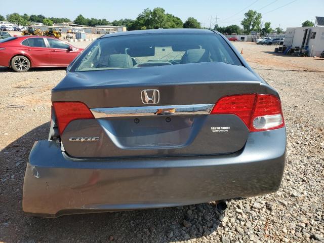 19XFA1F98AE026700 - 2010 HONDA CIVIC EXL GRAY photo 6