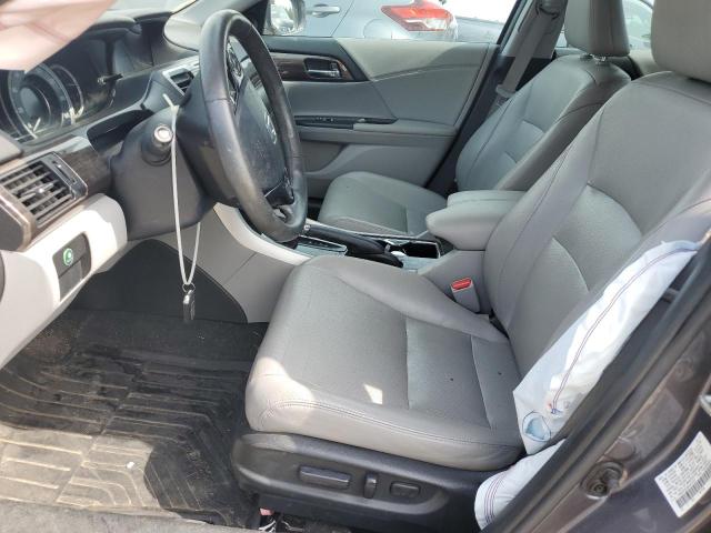 1HGCR3F8XGA002202 - 2016 HONDA ACCORD EXL GRAY photo 7