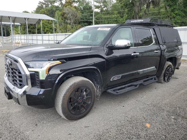 5TFMA5DB8PX079328 - 2023 TOYOTA TUNDRA CREWMAX PLATINUM შავი ფოტო 1