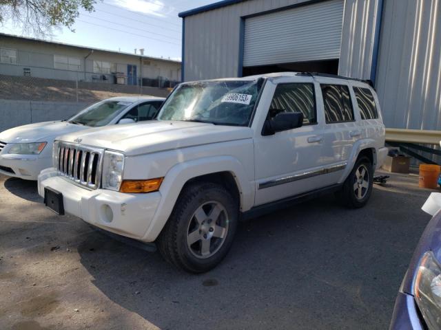 1J4RG4GK8AC126585 - 2010 JEEP COMMANDER SPORT WHITE photo 1