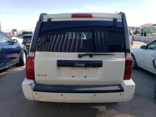 1J4RG4GK8AC126585 - 2010 JEEP COMMANDER SPORT თეთრი ფოტო 6