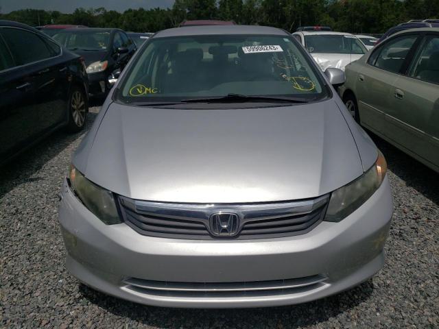 19XFB2F53CE061521 - 2012 HONDA CIVIC LX SILVER photo 5