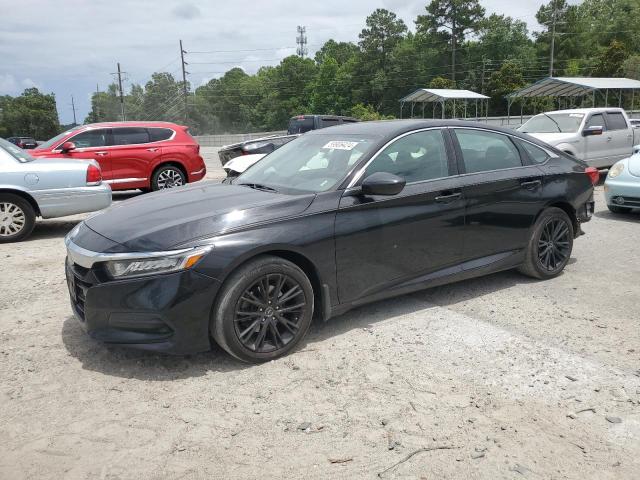 1HGCV1F14KA172468 - 2019 HONDA ACCORD LX BLACK photo 1