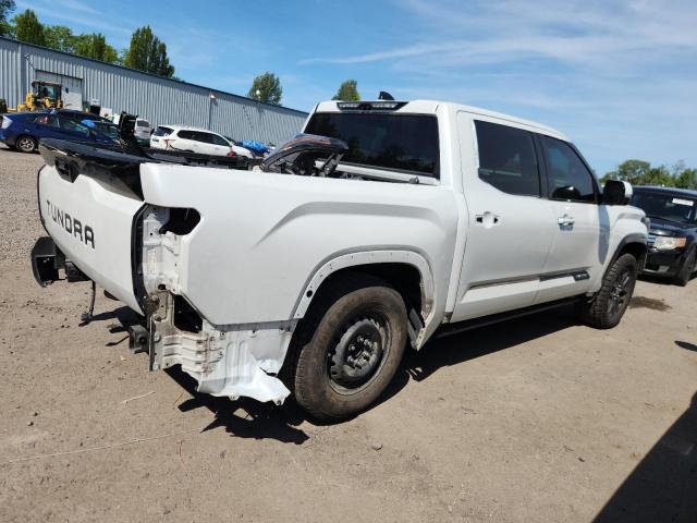 5TFNA5DB3NX007647 - 2022 TOYOTA TUNDRA CREWMAX PLATINUM Білий фото 3
