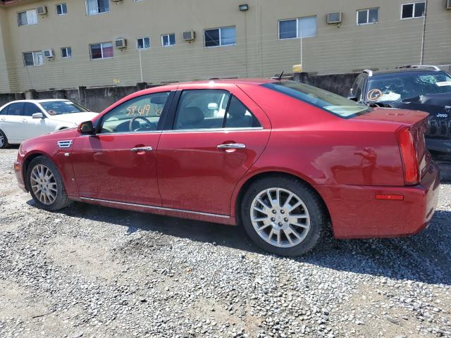 1G6DZ67A580172242 - 2008 CADILLAC STS RED photo 2