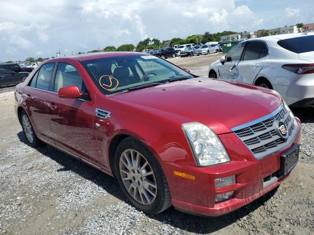 1G6DZ67A580172242 - 2008 CADILLAC STS RED photo 4