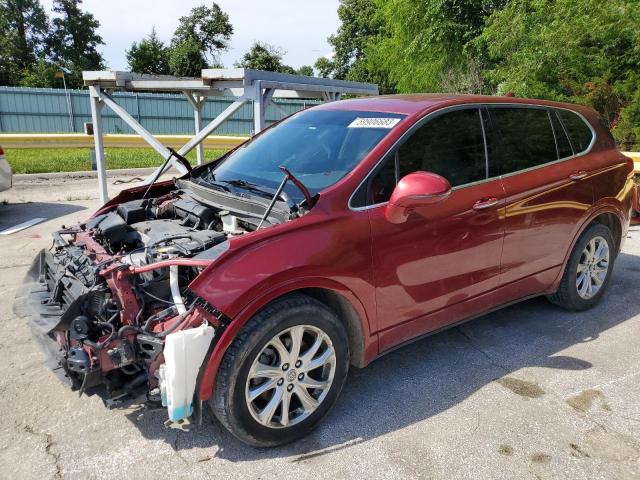 LRBFXBSA1LD035407 - 2020 BUICK ENVISION PREFERRED RED photo 1
