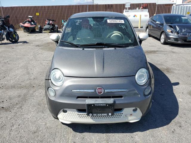 3C3CFFGE7DT751707 - 2013 FIAT 500 ELECTRIC GRAY photo 5