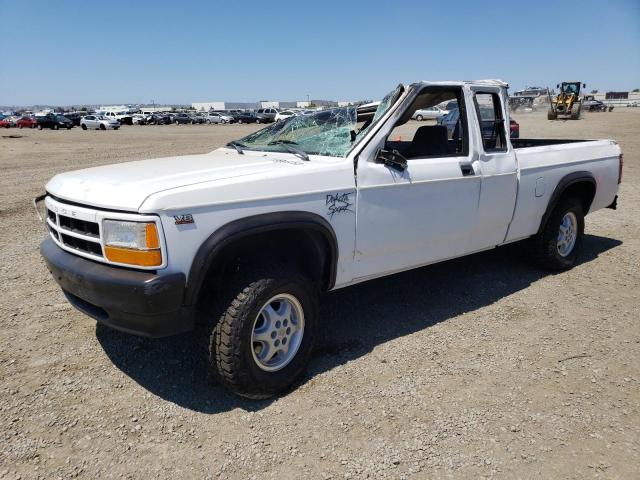 1B7GG23Y9RW146933 - 1994 DODGE DAKOTA WHITE photo 1