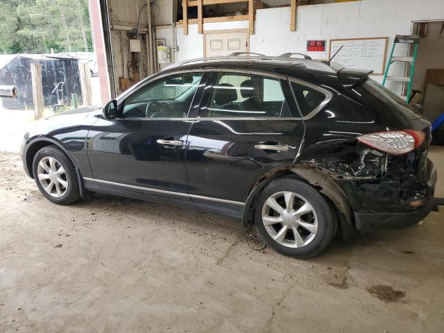 JNKAJ09F68M360093 - 2008 INFINITI EX35 BASE BLACK photo 2
