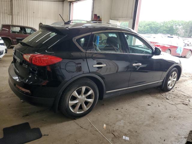 JNKAJ09F68M360093 - 2008 INFINITI EX35 BASE BLACK photo 3