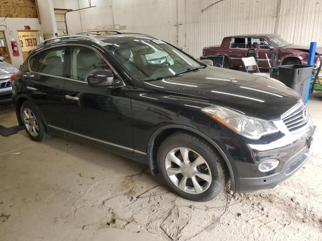 JNKAJ09F68M360093 - 2008 INFINITI EX35 BASE BLACK photo 4