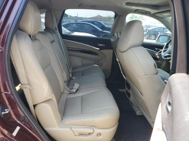 5FRYD4H47EB007833 - 2014 ACURA MDX TECHNOLOGY Темно-червоний фото 11