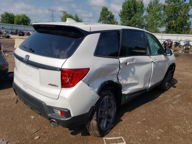 5FNYF8H55PB014200 - 2023 HONDA PASSPORT EXL أبيض صورة 3