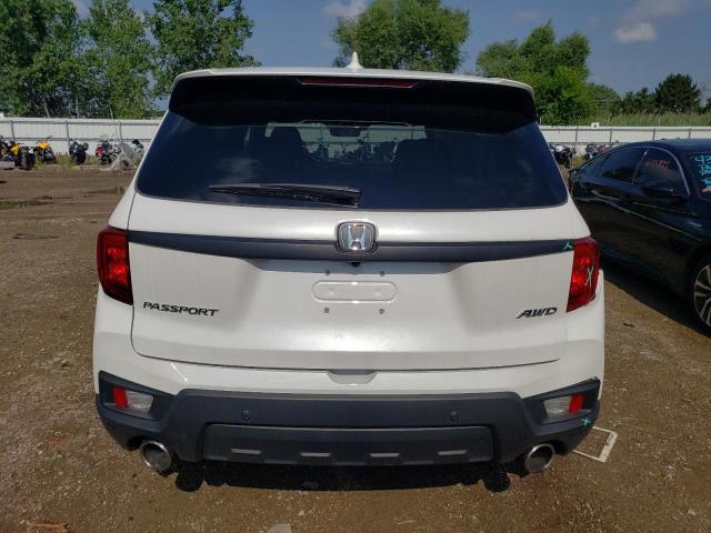 5FNYF8H55PB014200 - 2023 HONDA PASSPORT EXL أبيض صورة 6