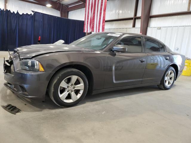 2C3CDXBG5EH370324 - 2014 DODGE CHARGER SE CHARCOAL photo 1