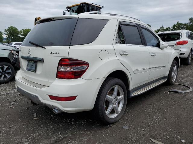 4JGBB72E19A449047 - 2009 MERCEDES-BENZ ML 550 WHITE photo 3