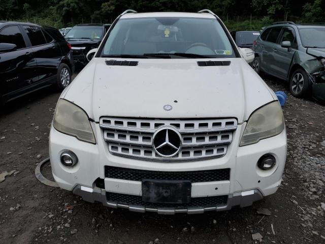 4JGBB72E19A449047 - 2009 MERCEDES-BENZ ML 550 WHITE photo 5