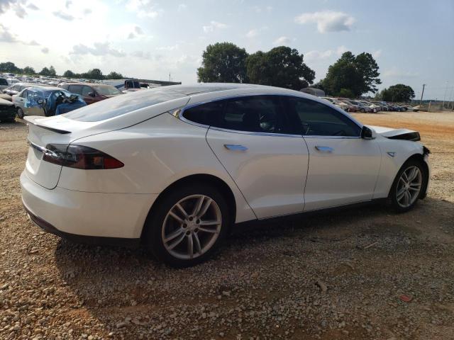 5YJSA1H13EFP31989 - 2014 TESLA MODEL S Սպիտակ լուսանկար 3