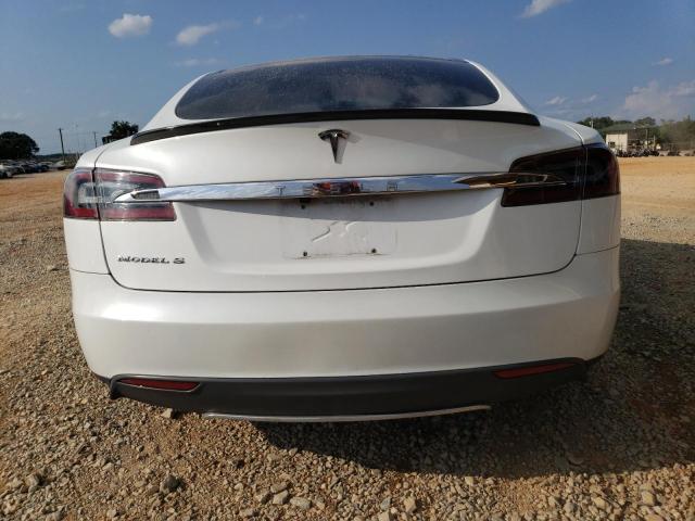 5YJSA1H13EFP31989 - 2014 TESLA MODEL S Սպիտակ լուսանկար 6
