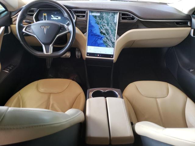 5YJSA1H13EFP31989 - 2014 TESLA MODEL S Սպիտակ լուսանկար 8