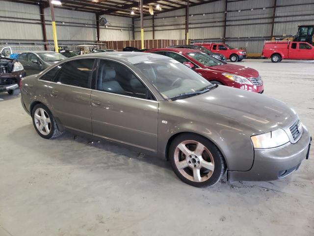 WAULD54B23N095076 - 2003 AUDI A6 2.7T QUATTRO TAN photo 4