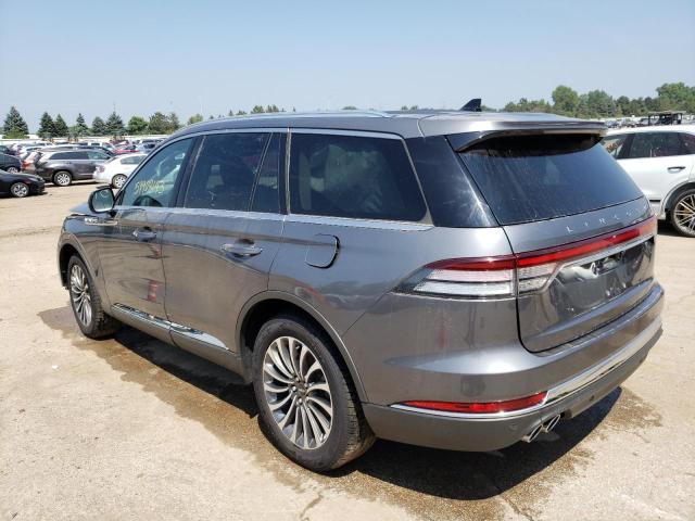 5LM5J7WC4NGL16991 - 2022 LINCOLN AVIATOR RESERVE GRAY photo 2