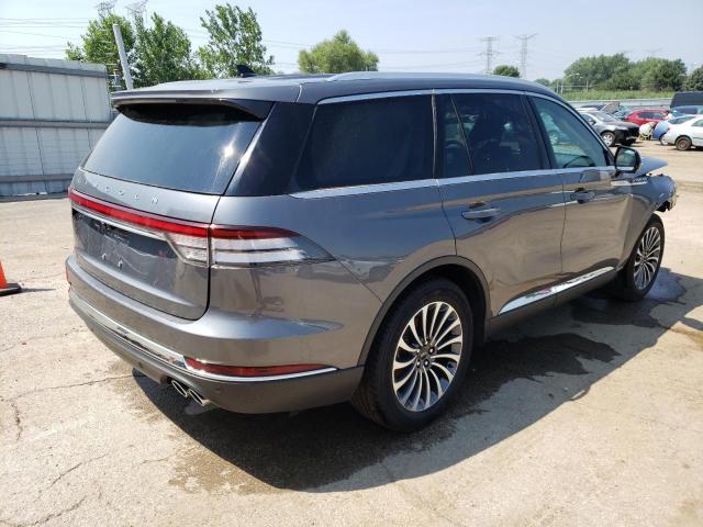 5LM5J7WC4NGL16991 - 2022 LINCOLN AVIATOR RESERVE GRAY photo 3