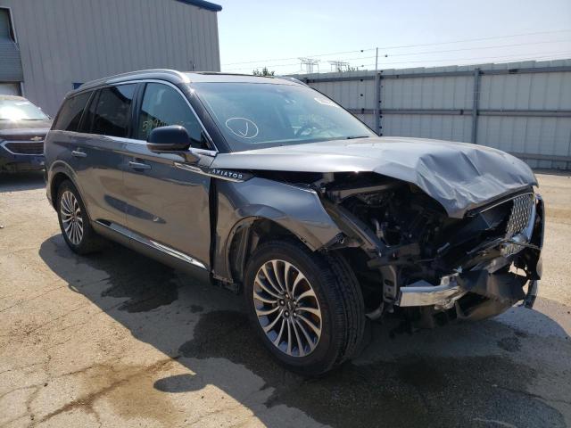 5LM5J7WC4NGL16991 - 2022 LINCOLN AVIATOR RESERVE GRAY photo 4