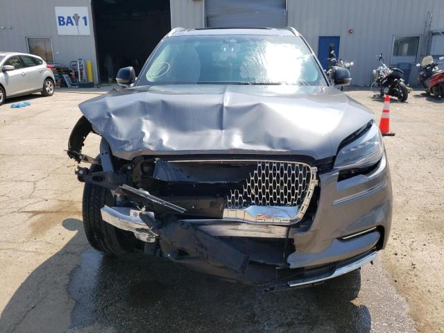 5LM5J7WC4NGL16991 - 2022 LINCOLN AVIATOR RESERVE GRAY photo 5