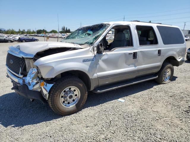 1FMNU41L14EB14135 - 2004 FORD EXCURSION XLT SILVER photo 1