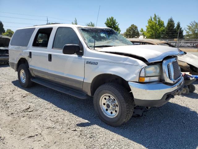 1FMNU41L14EB14135 - 2004 FORD EXCURSION XLT SILVER photo 4