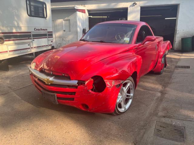 1GCES14P83B102684 - 2003 CHEVROLET SSR RED photo 2