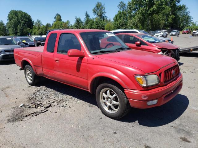 5TEVN52N11Z750747 - 2001 TOYOTA TACOMA XTRACAB S-RUNNER RED photo 4