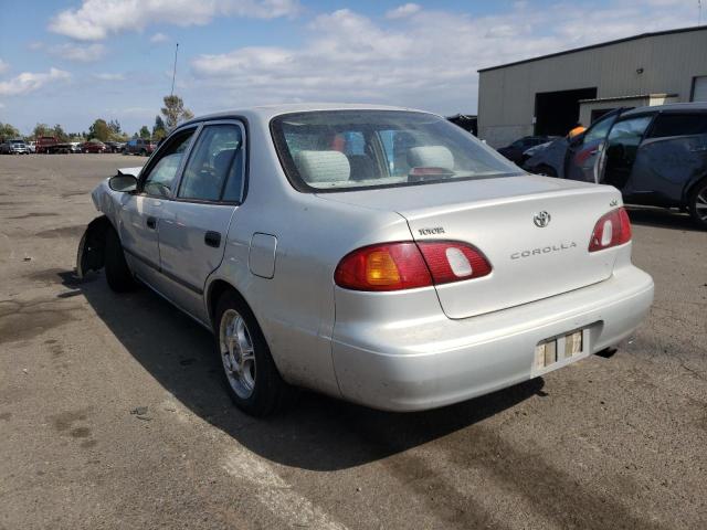 1NXBR12E3YZ414869 - 2000 TOYOTA COROLLA VE SILVER photo 3