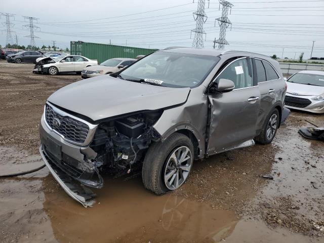 5XYPHDA51KG455476 - 2019 KIA SORENTO EX GRAY photo 1