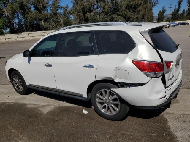5N1AR2MMXDC635021 - 2013 NISSAN PATHFINDER S WHITE photo 2
