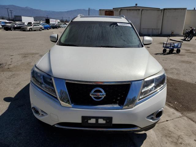5N1AR2MMXDC635021 - 2013 NISSAN PATHFINDER S WHITE photo 5