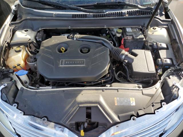 3LN6L2G95ER832275 - 2014 LINCOLN MKZ CREAM photo 11