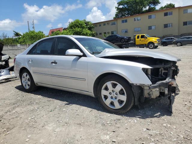 5NPET46C28H372704 - 2008 HYUNDAI SONATA GLS SILVER photo 4